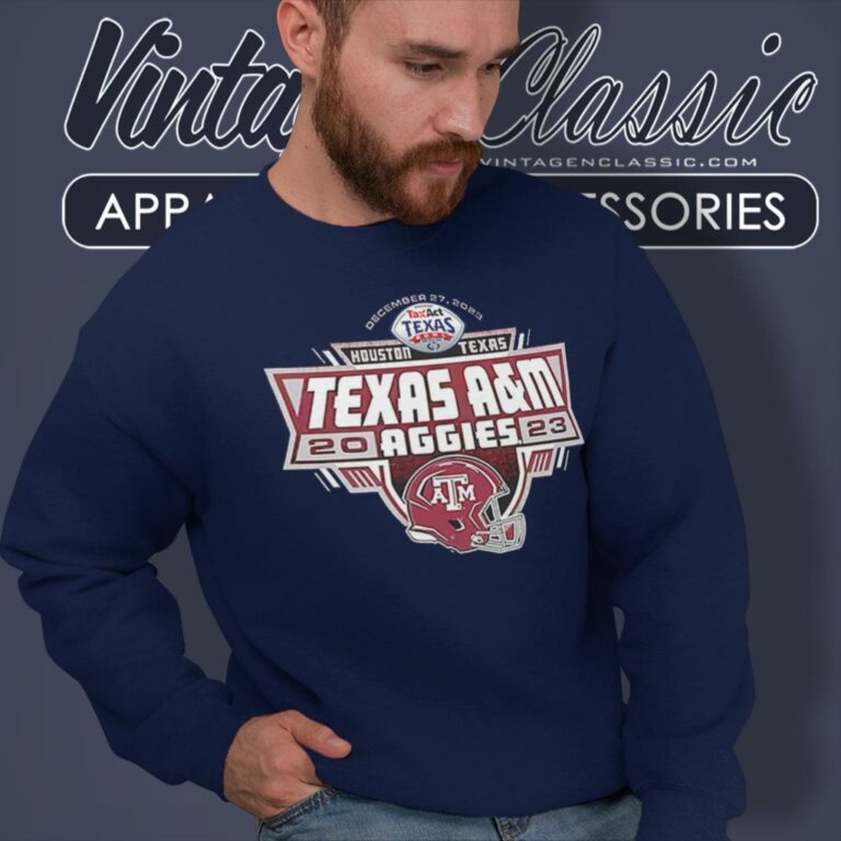 Texas Am Aggies December 27 2023 Taxact Texas Bowl Sweatshirt Texas Am Aggies December 27 2023 Taxact Texas Bowl Sweatshirt