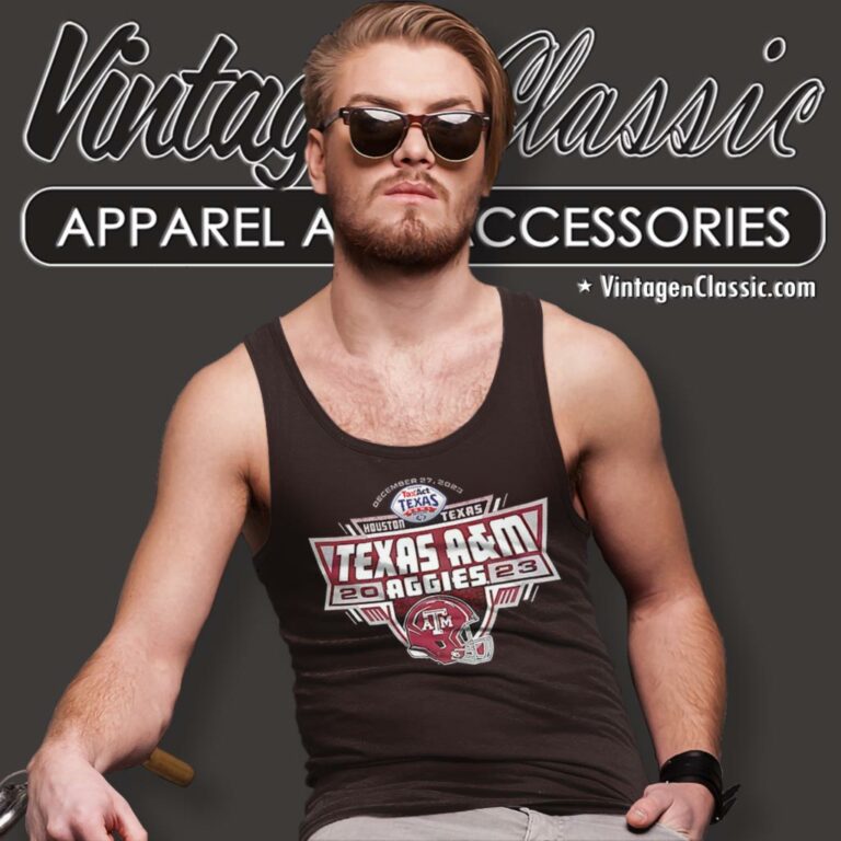 Texas Am Aggies December 27 2023 Taxact Texas Bowl Tank Top Racerback Texas Am Aggies December 27 2023 Taxact Texas Bowl Tank Top Racerback
