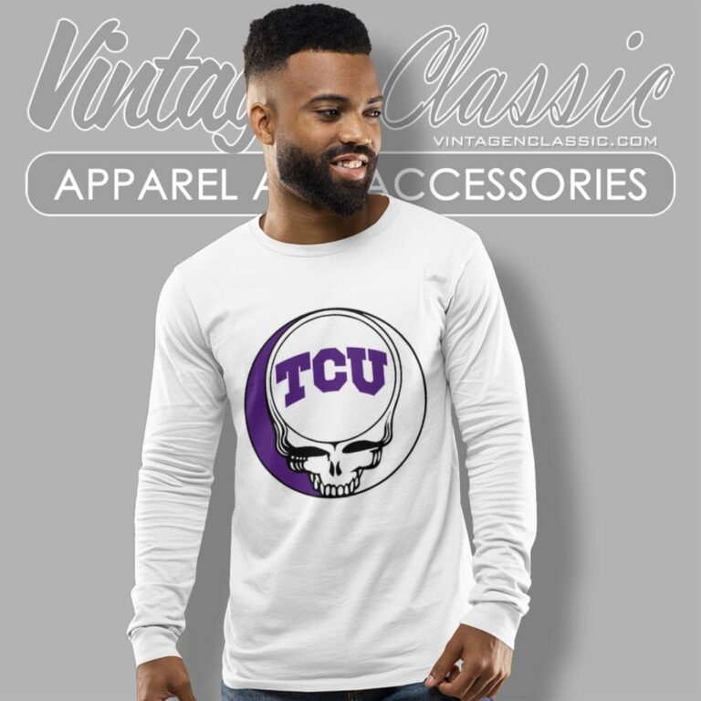 Texas Christian University Grateful Dead Steal Your Face Long Sleeve Tee Texas Christian University Grateful Dead Steal Your Face Long Sleeve Tee