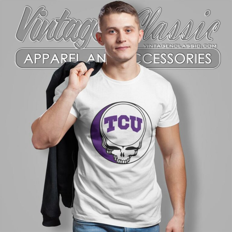 Texas Christian University Grateful Dead Steal Your Face T Shirt Texas Christian University Grateful Dead Steal Your Face T Shirt