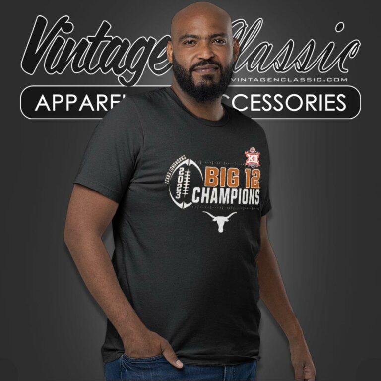 Texas Longhorns 2023 Big 12 Football Champions T Shirt Texas Longhorns 2023 Big 12 Football Champions T Shirt