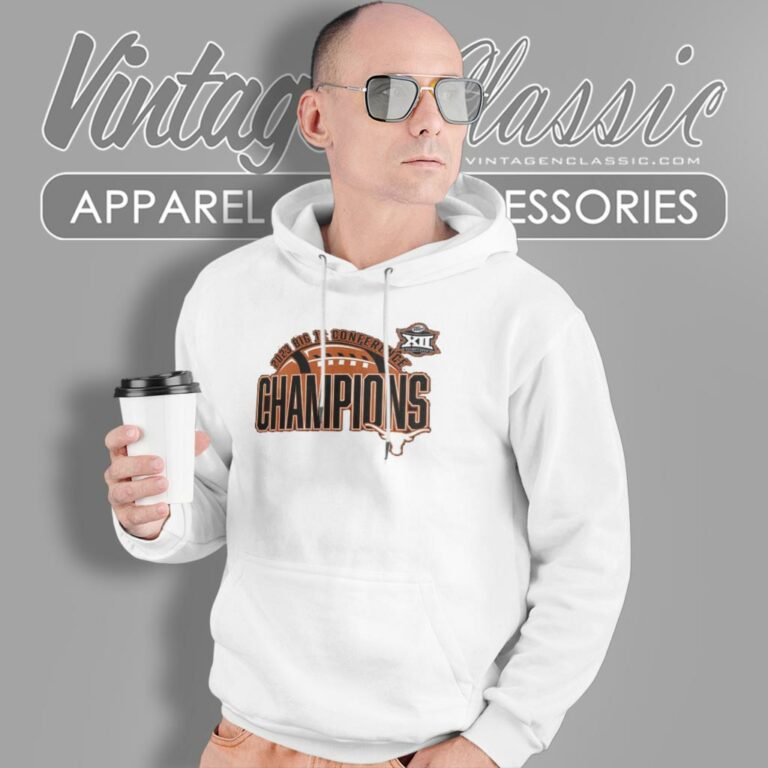 Texas Longhorns 2023 Big 12 Football Conference Champions Hoodie Texas Longhorns 2023 Big 12 Football Conference Champions Hoodie