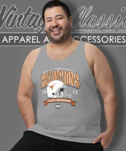 2023 Big 12 Football Champions Texas Longhorns Tank Top Racerback