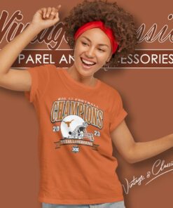2023 Big 12 Football Champions Texas Longhorns Women T Shirt