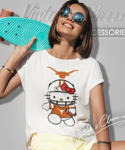 Texas Longhorns Hello Kitty Women T Shirt