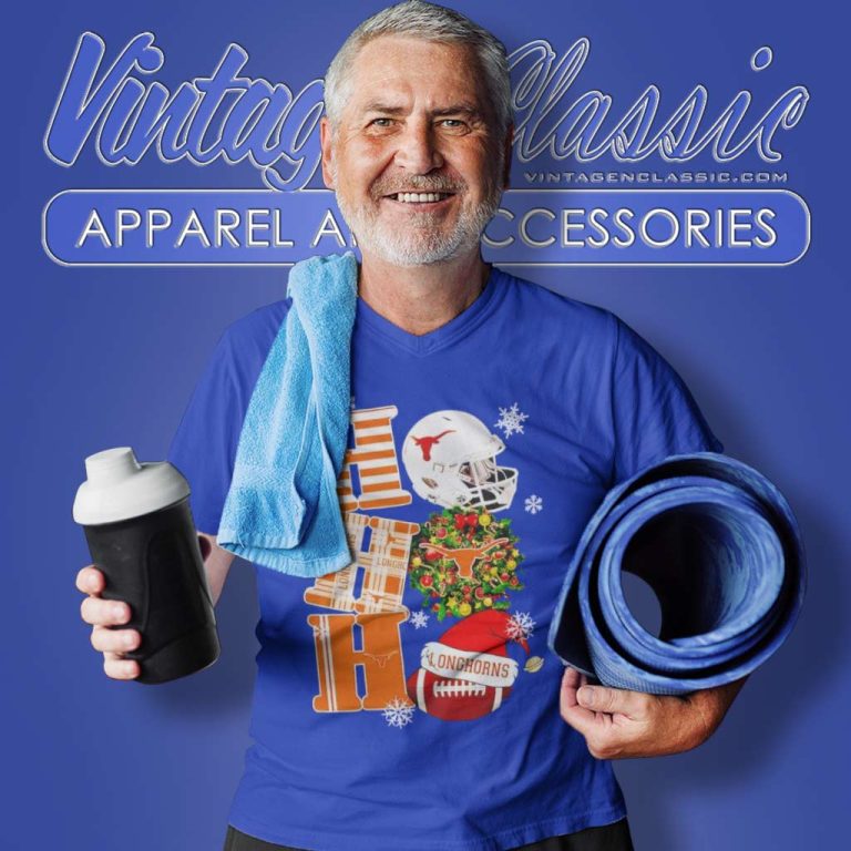 Texas Longhorns Ho Ho Ho Ncaa Christmas V Neck TShirt Texas Longhorns Ho Ho Ho Ncaa Christmas V Neck TShirt