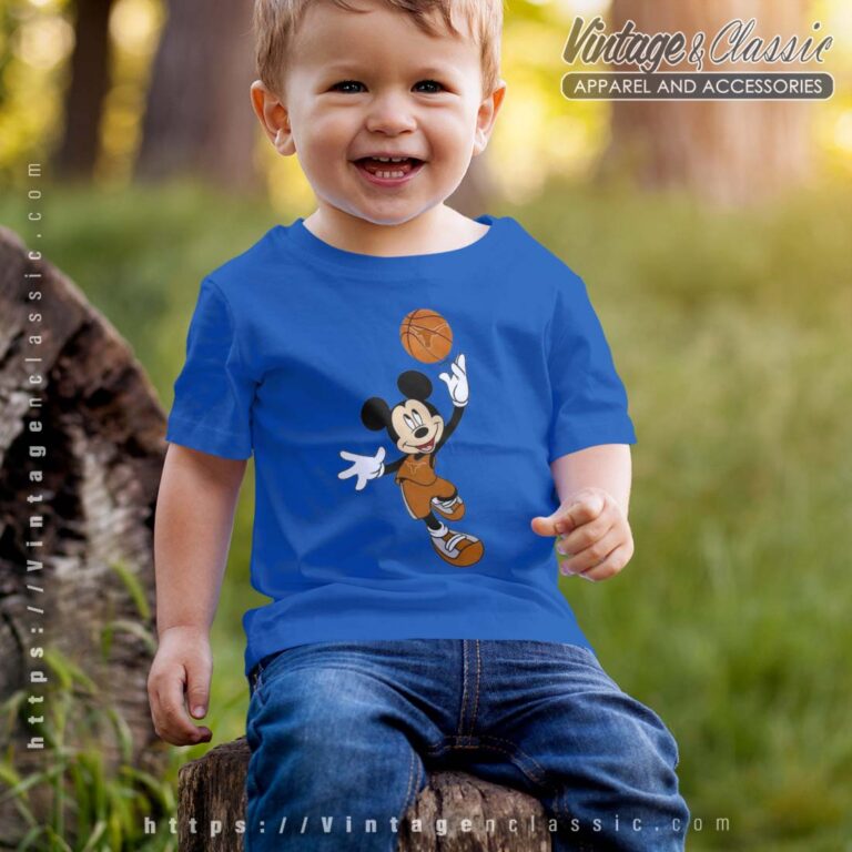 Texas Longhorns Mickey Basketball NCAA March Madness Tshirt Kid Texas Longhorns Mickey Basketball NCAA March Madness Tshirt Kid