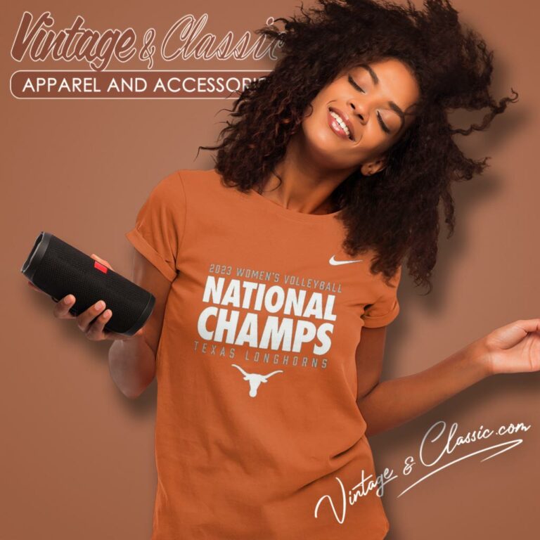 Texas Longhorns Nike 2023 Ncaa Womens Volleyball National Champions Women T Shirt Texas Longhorns Nike 2023 Ncaa Womens Volleyball National Champions Women T Shirt