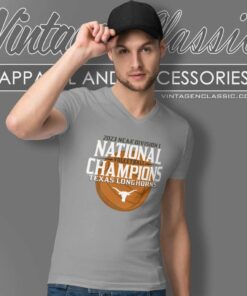 Texas Longhorns Womens Volleyball National Champions Ncaa V Neck TShirt