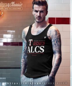Texas Rangers 2023 Alcs Locker Room Tank Top Racerback