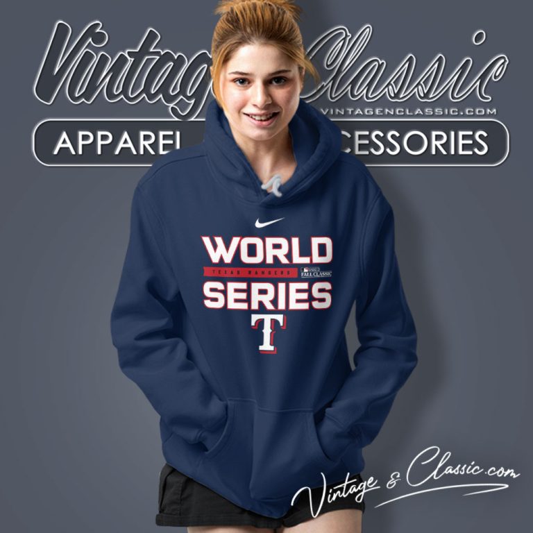 Texas Rangers Nike 2023 World Series Hoodie Texas Rangers Nike 2023 World Series Hoodie