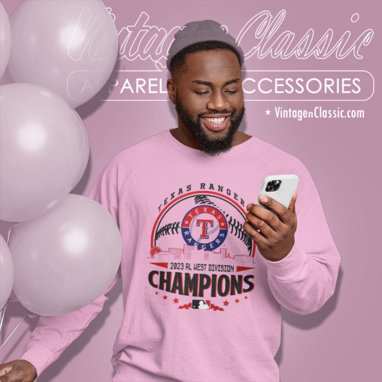 Texas Rangers Shirt 2023 Al West Division Champions Sweatshirt Texas Rangers Shirt 2023 Al West Division Champions Sweatshirt