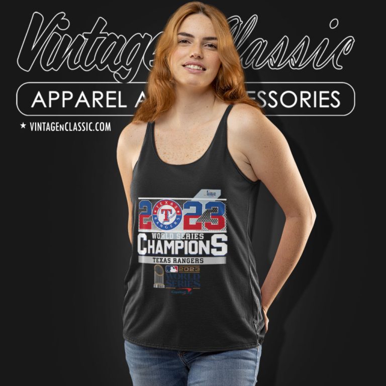 Texas Rangers Shirt 2023 World Series Champions Tank Top Racerback Texas Rangers Shirt 2023 World Series Champions Tank Top Racerback