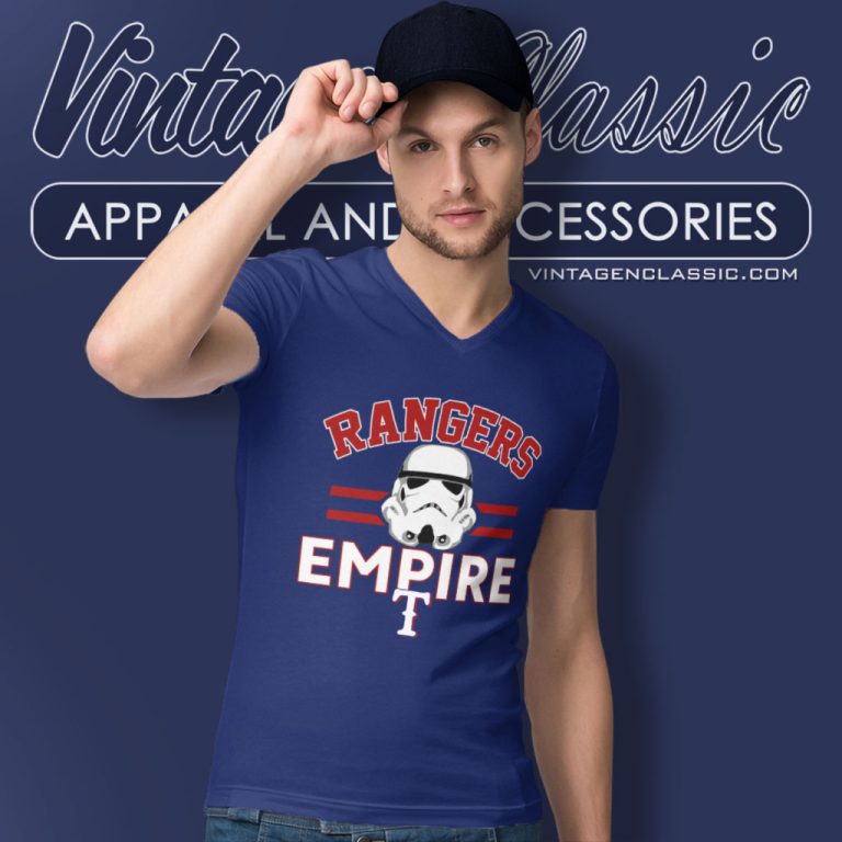 Texas Rangers Shirt Fanatics Branded Royal Mlb Star Wars Empire V Neck TShirt Texas Rangers Shirt Fanatics Branded Royal Mlb Star Wars Empire V Neck TShirt