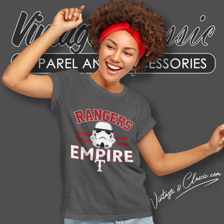 Texas Rangers Shirt Fanatics Branded Royal Mlb Star Wars Empire Women T Shirt Texas Rangers Shirt Fanatics Branded Royal Mlb Star Wars Empire Women T Shirt
