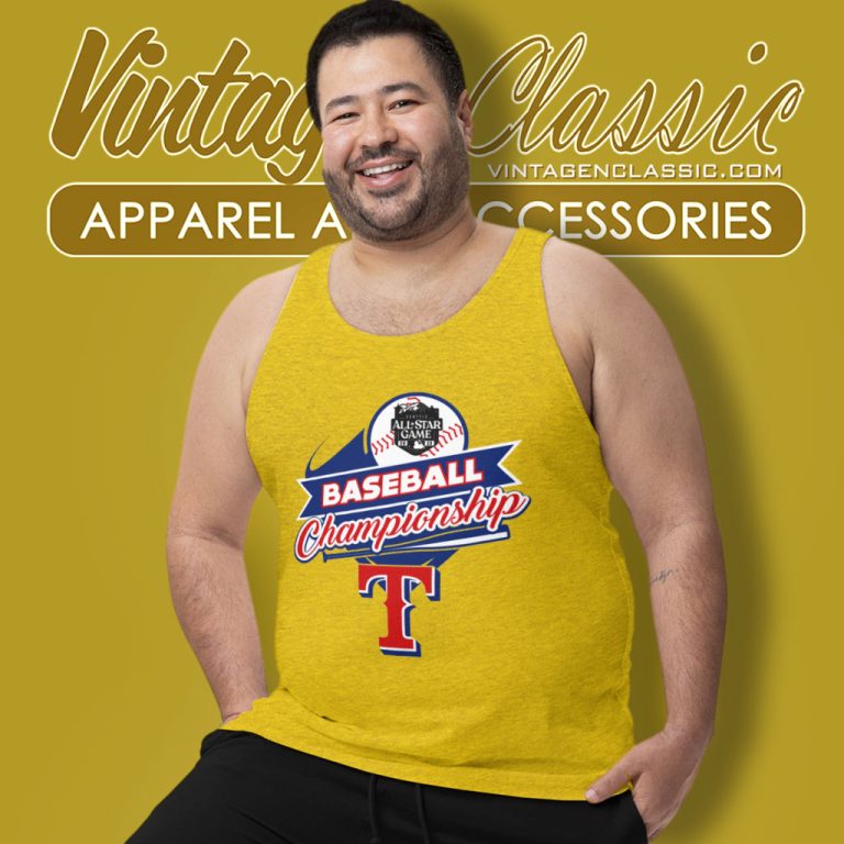 Texas Rangers Shirt Seattle All Star Game 2023 Baseball Championship Logo Tank Top Racerback Texas Rangers Shirt Seattle All Star Game 2023 Baseball Championship Logo Tank Top Racerback