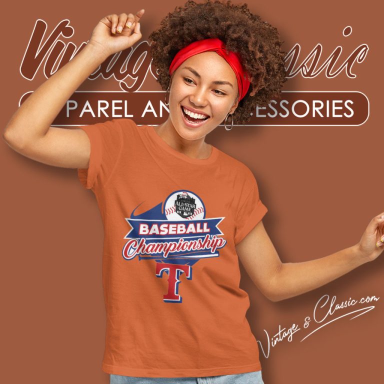 Texas Rangers Shirt Seattle All Star Game 2023 Baseball Championship Logo Women T Shirt Texas Rangers Shirt Seattle All Star Game 2023 Baseball Championship Logo Women T Shirt