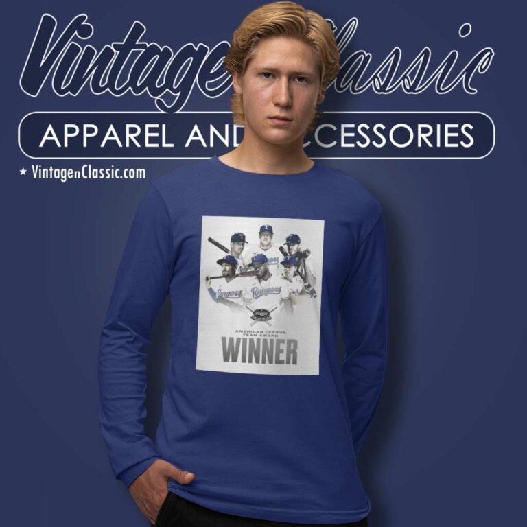 Texas Rangers Silver Slugger Squad Shirt Award Winner Long Sleeve Tee Texas Rangers Silver Slugger Squad Shirt Award Winner Long Sleeve Tee