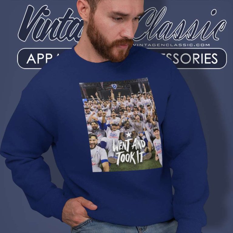 Texas Rangers Went And Took It Sweatshirt Texas Rangers Went And Took It Sweatshirt