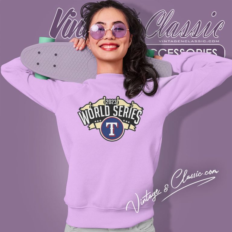 Texas Rangers World Series American League Champions 2023 Sweatshirt Texas Rangers World Series American League Champions 2023 Sweatshirt