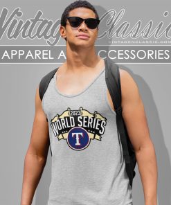 Texas Rangers World Series American League Champions 2023 Tank Top Racerback