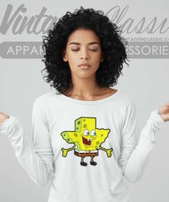 Texas Spongebob Long Sleeve Tee