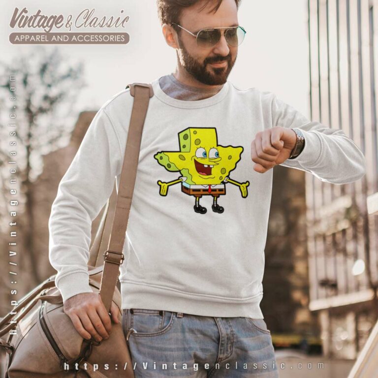 Texas Spongebob Sweatshirt Texas Spongebob Sweatshirt