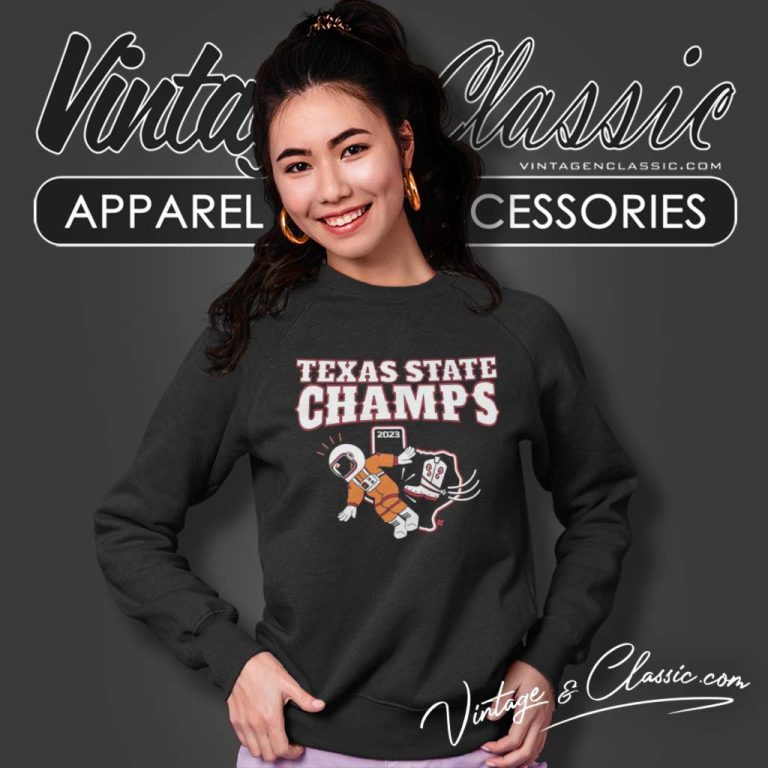 Texas State Champs 2023 Mlb Playoffs Sweatshirt Texas State Champs 2023 Mlb Playoffs Sweatshirt