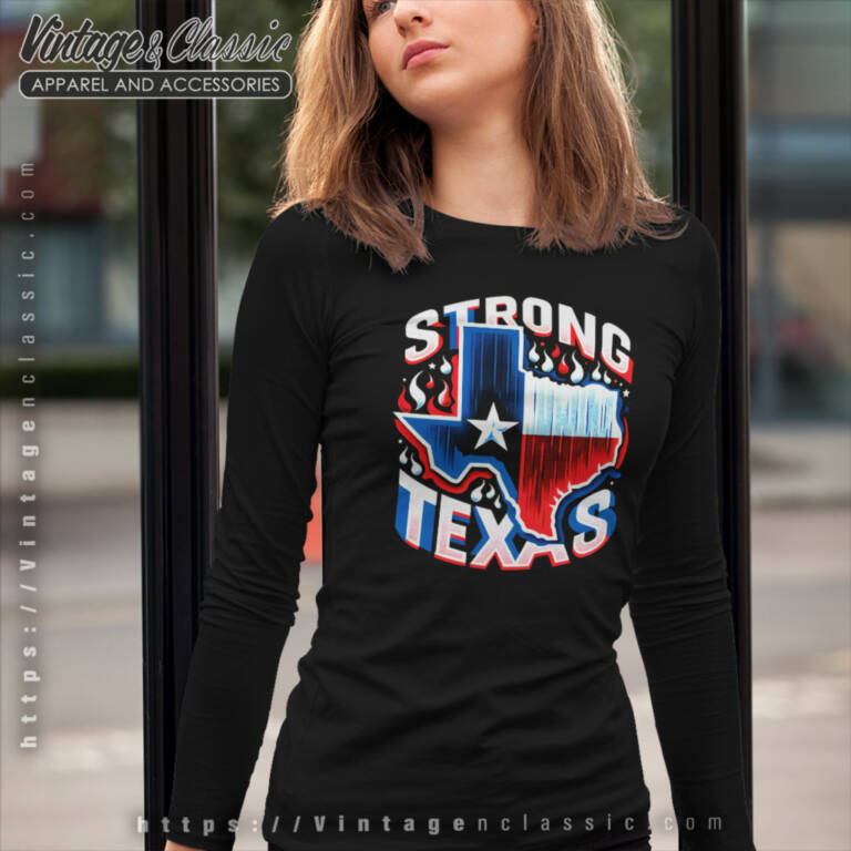 Texas Strong Shirt Fundraiser Texas Fire Long Sleeve Tee Texas Strong Shirt Fundraiser Texas Fire Long Sleeve Tee