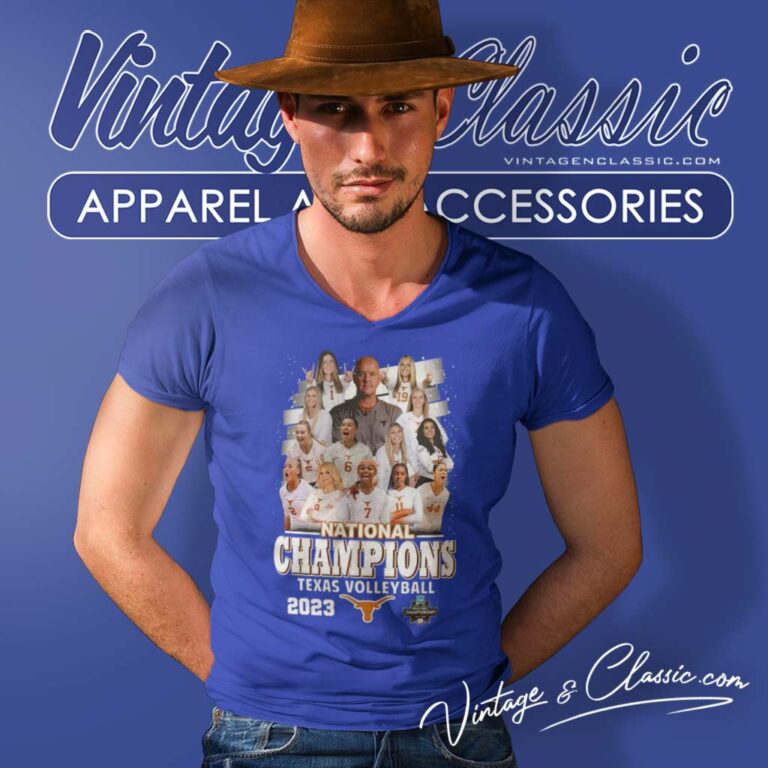 Texas Teams Womens Volleyball National Champions 2023 Ncaa V Neck TShirt Texas Teams Womens Volleyball National Champions 2023 Ncaa V Neck TShirt