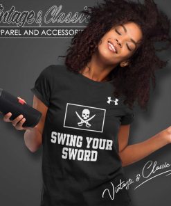 Texas Tech Swing Your Sword Shirt Joey Mcguire Football Coach Women TShirt