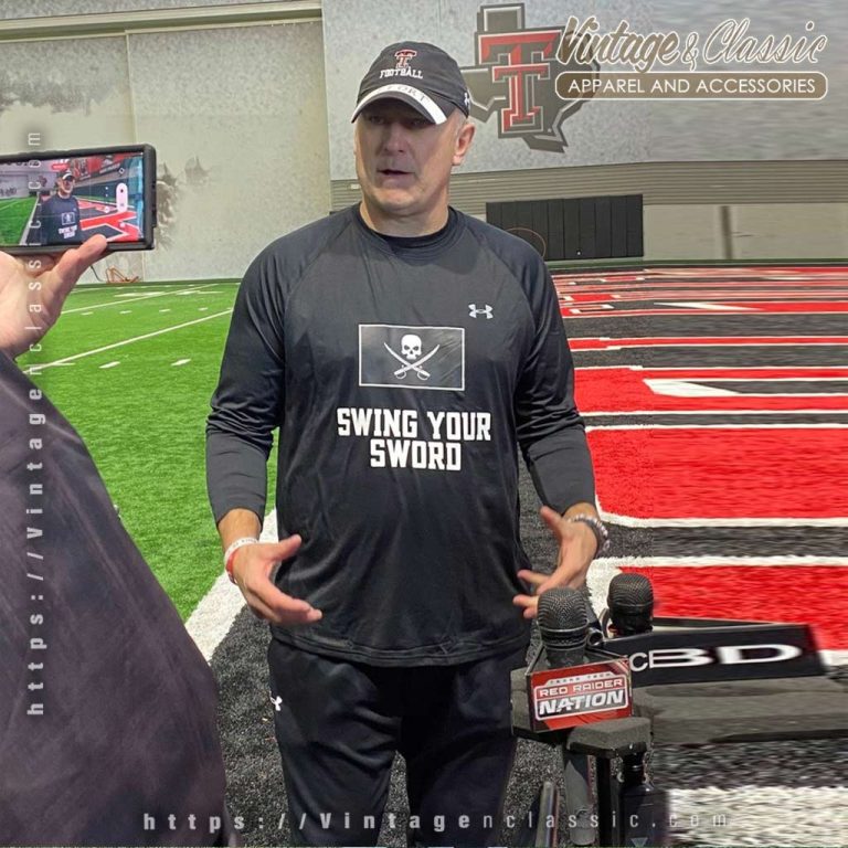Texas Tech Swing Your Sword Shirt Joey Mcguire Football Coach long sleeve shirt Texas Tech Swing Your Sword Shirt Joey Mcguire Football Coach long sleeve shirt