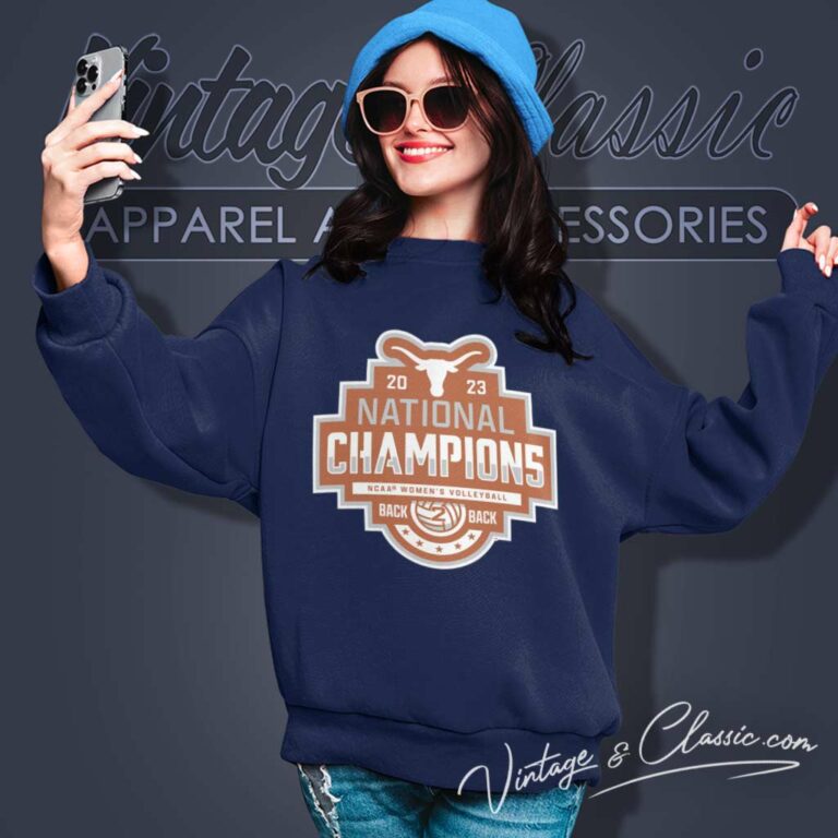 Texas Volleyball Championship Shirt Womens Ncaa 2023 Sweatshirt Texas Volleyball Championship Shirt Womens Ncaa 2023 Sweatshirt