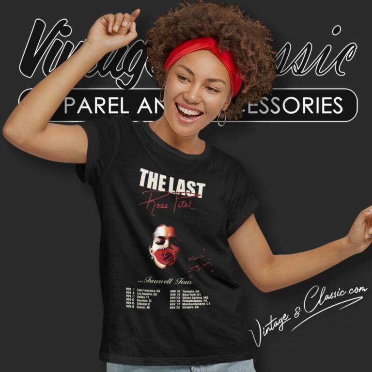 Teyana Farewell The Last Rose Petal Women T Shirt Teyana Farewell The Last Rose Petal Women T Shirt