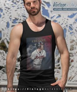 Thank You Freddie Freeman Atlanta Braves Signature Tank Top Racerback
