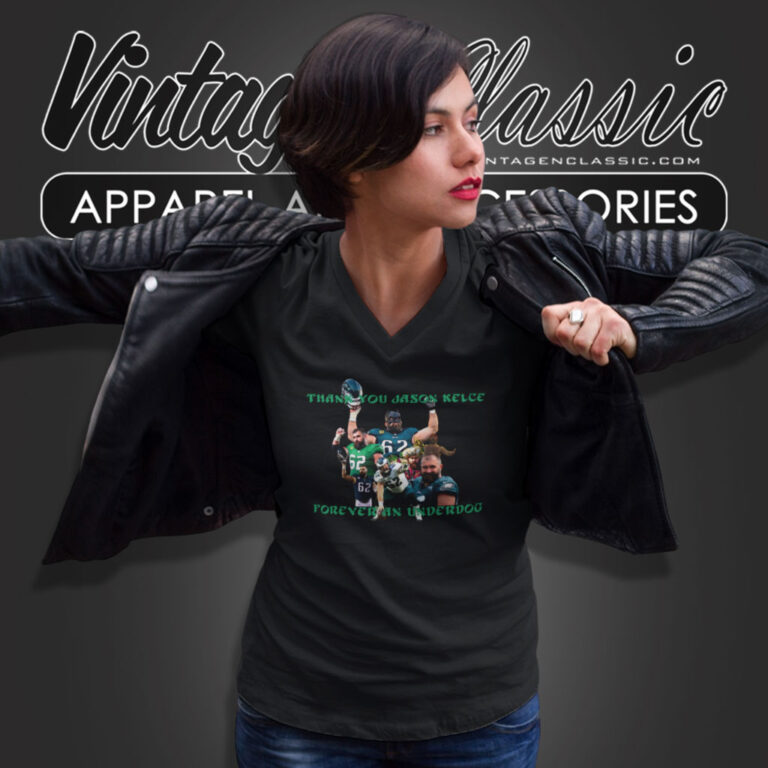 Thank You Jason Kelce V Neck TShirt Thank You Jason Kelce V Neck TShirt