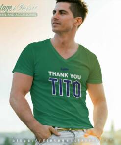 Thank You Tito Guardians V Neck TShirt