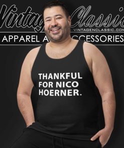 Thankful For Nico Hoerner Tank Top Racerback
