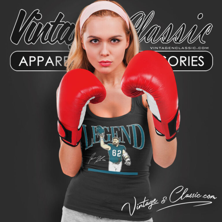 Thanks For The Memories Jason Kelce Signature Tank Top Racerback Thanks For The Memories Jason Kelce Signature Tank Top Racerback