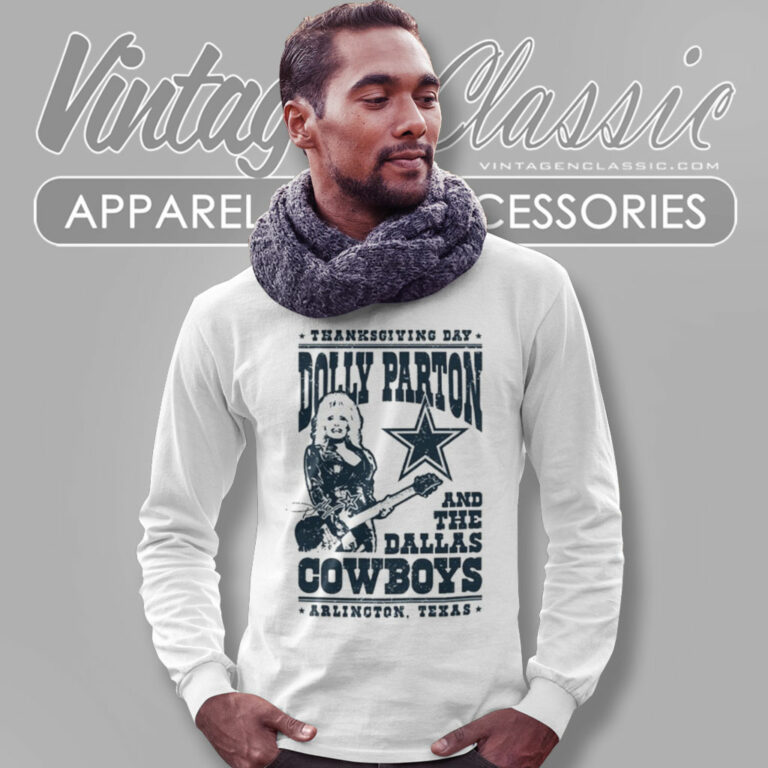 Thanksgiving Day Dolly Parton Dallas Cowboys Arlington Long Sleeve Tee 5 Thanksgiving Day Dolly Parton Dallas Cowboys Arlington Long Sleeve Tee 5