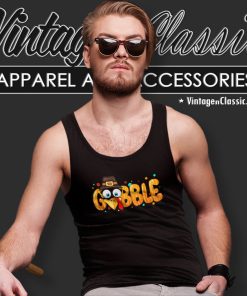 Thanksgiving Gobble Tank Top Racerback