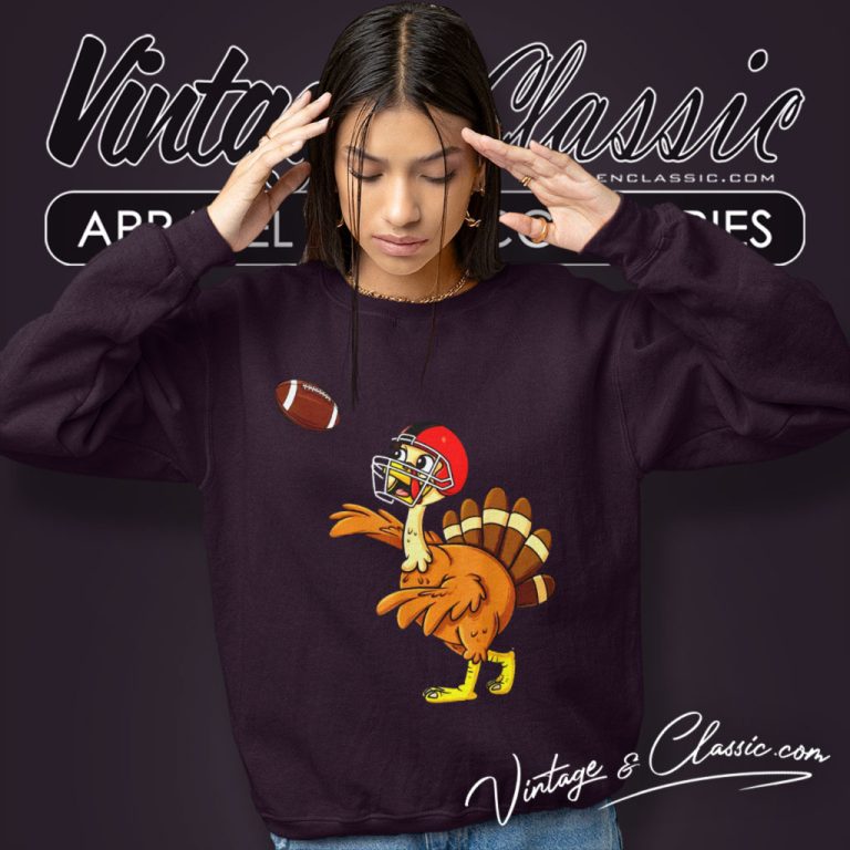 Thanksgiving Shirt Turkey Quarterback Football Sweatshirt Thanksgiving Shirt Turkey Quarterback Football Sweatshirt