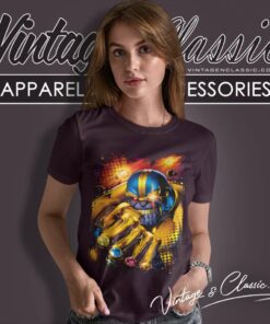 Thanos Mad Titan Infinity Gauntlet Women TShirt