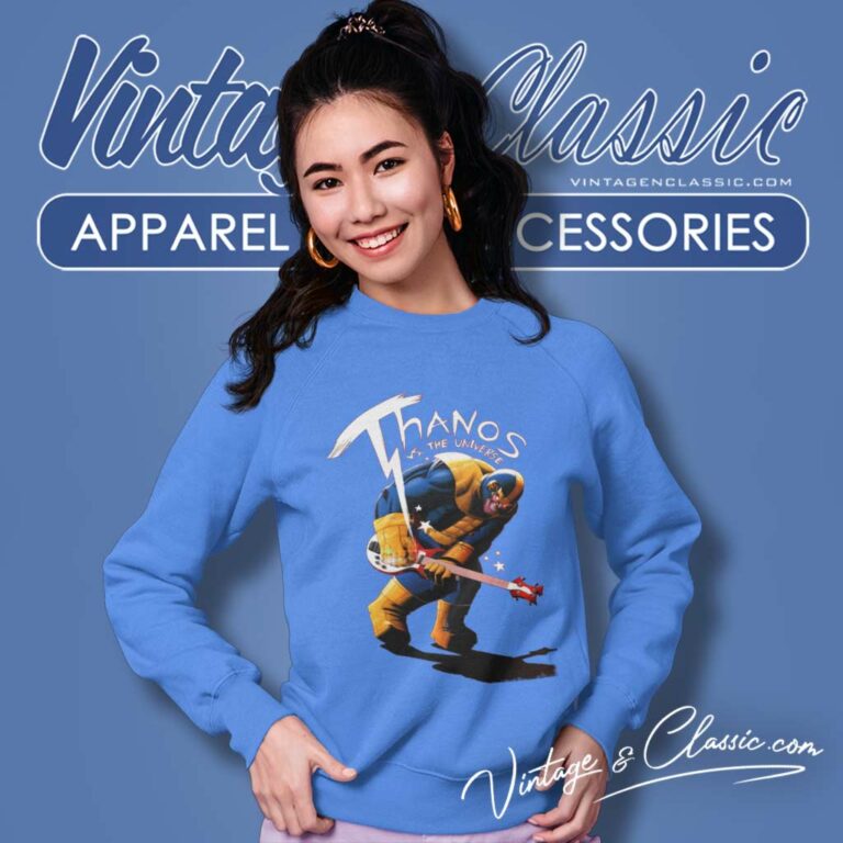 Thanos Vs The Universe Sweatshirt Thanos Vs The Universe Sweatshirt