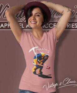 Thanos Vs The Universe V Neck TShirt