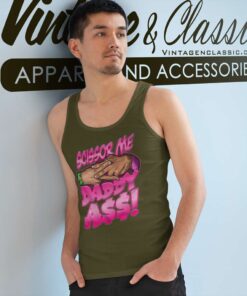 The Acclaimed Scissor Me Daddy Ass Tank Top Racerback