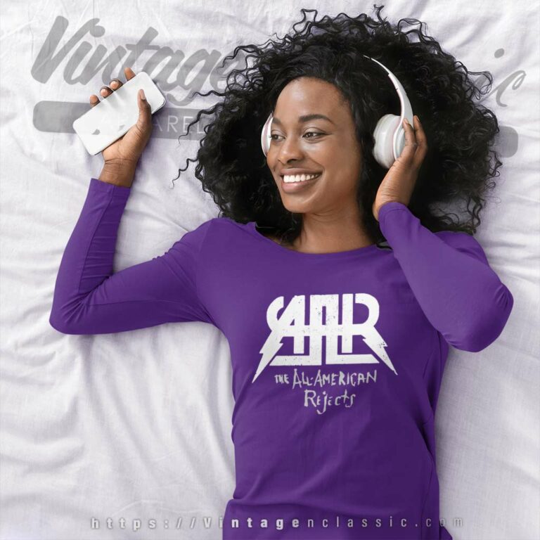 The All American Rejects Logo Long Sleeve Tee The All American Rejects Logo Long Sleeve Tee