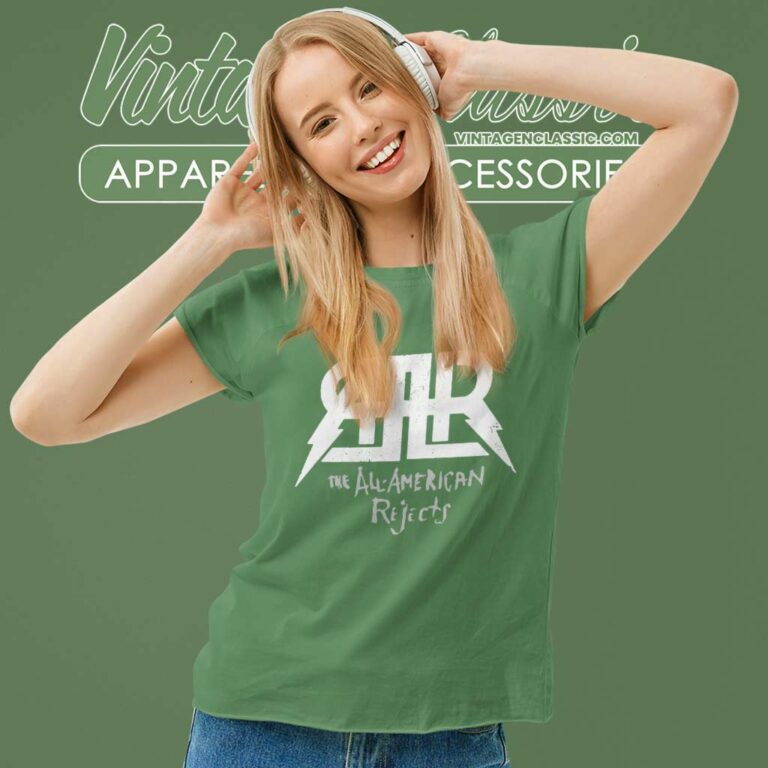 The All American Rejects Logo Women TShirt The All American Rejects Logo Women TShirt