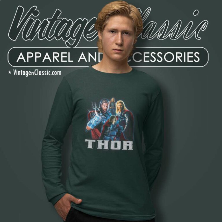 The Avengers Thor Superhero Long Sleeve Tee The Avengers Thor Superhero Long Sleeve Tee