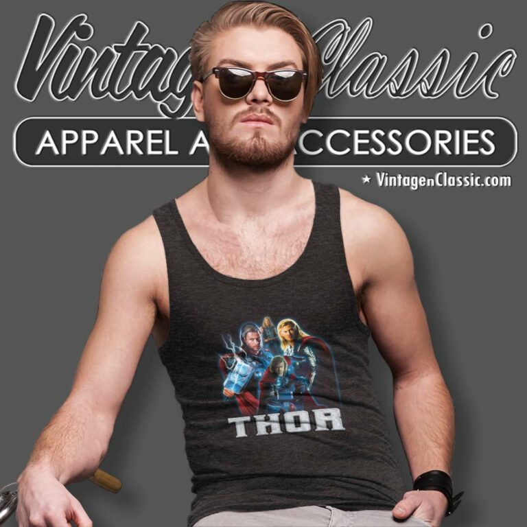 The Avengers Thor Superhero Tank Top Racerback The Avengers Thor Superhero Tank Top Racerback